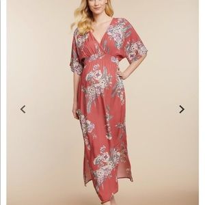 Motherhood maternity floral dress